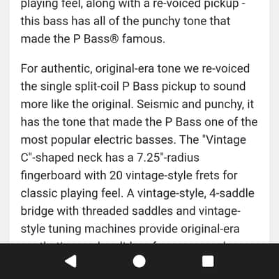 Fender Vintera '50s Precision Bass image 4