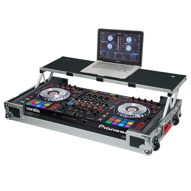 Gator G-TOURDSPDDJSZRZ Pionner DDJ-SZ Controller Case w/ Sliding Laptop Platform image 1