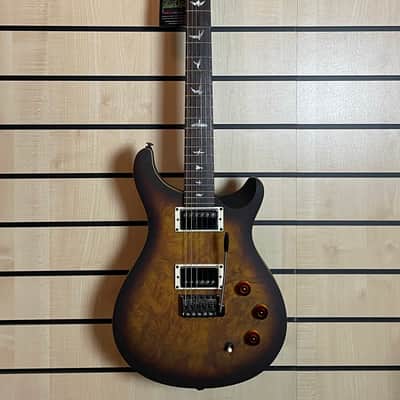 PRS SE Exotic DGT Poplar Burl David Grissom Signature Limited Edition McCarty Tobacco Burst Electric Guitar Gigbag Made in Indonesia image 1