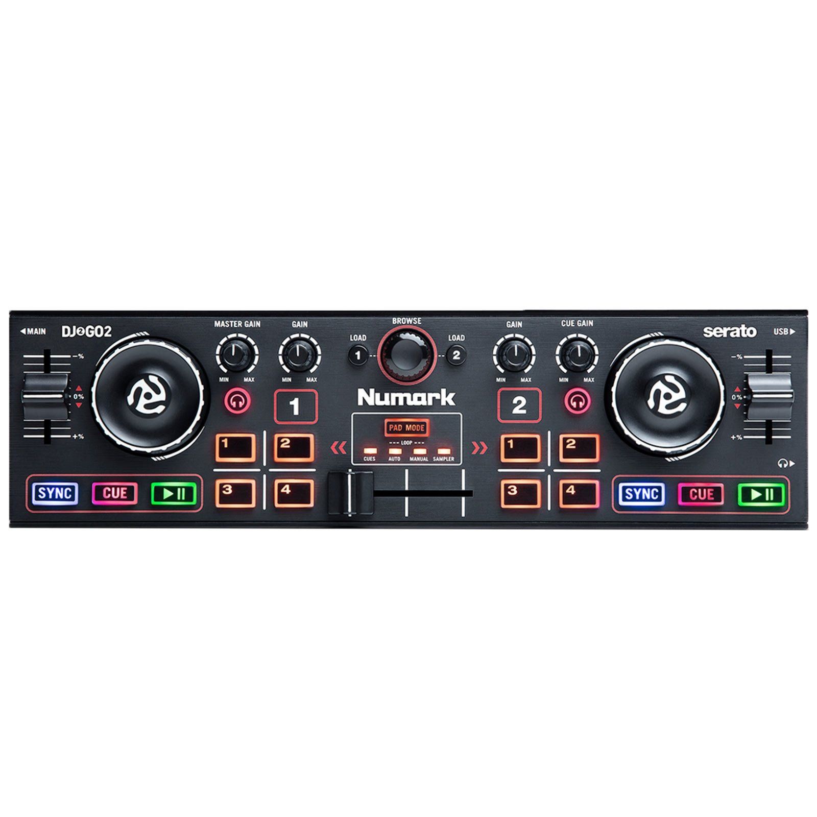 Numark DJ2GO2 Pocket DJ Controller with Audio Interface | Reverb