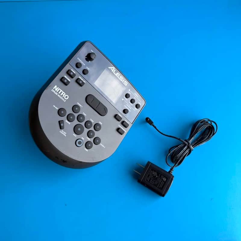 ALESIS NITRO DM7X Electronic Drum Part: Sound Module Processor w/AC Adapter Bild 1