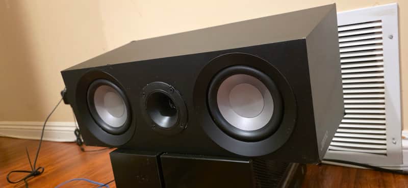 Jamo Jamo S 83 CEN  2-way bass-reflex center channel Black image 1