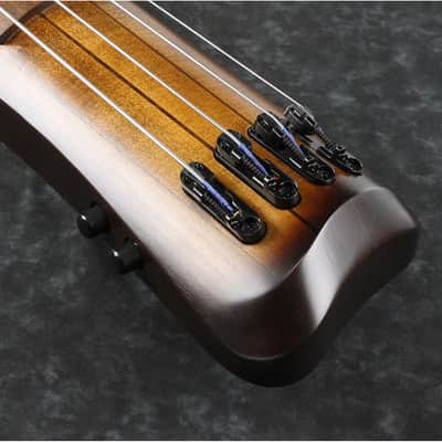 IBANEZ UB804-MOB Upright E-Bass open pore natural image 6
