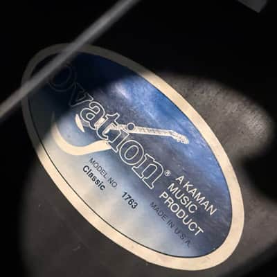 Ovation 1763 Classical - USA image 5