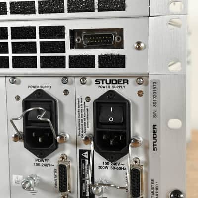Studer D23m I/O System w/ A-Link HD Card, Fan Module, and Filter Module CG005BP image 6