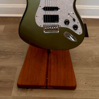 Fender  Stratocaster  2021 - Jade Pearl Metallic HSS EMG Kirk Hammett Pickguard image 1