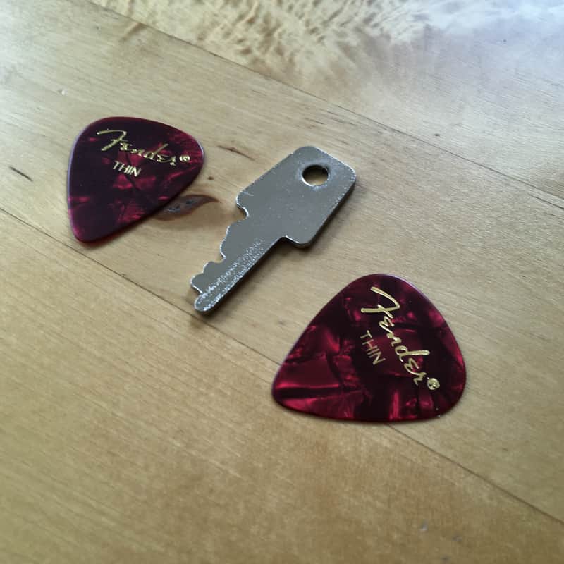 2019 Fender Custom Shop Vintage Reissue Guitar Case KEY Strat Tele Tweed GG USA image 1