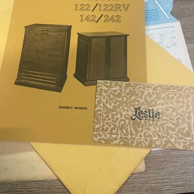 Hammond/Leslie - Lot of Manuals, Booklets and Misc Documents - 1950s-1970s image 9