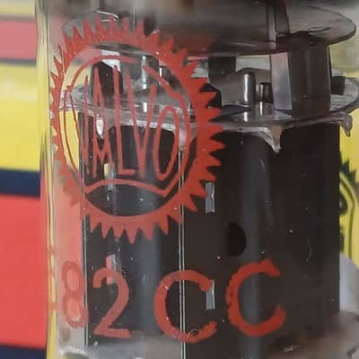 Extremely rare NOS NIB 1965 SIEMENS E82CC TRILPE MICA VALVO label special quality ecc82 12au7 like 5814 ecc802S super strong, fully tested Superb sounding tubes ! image 9