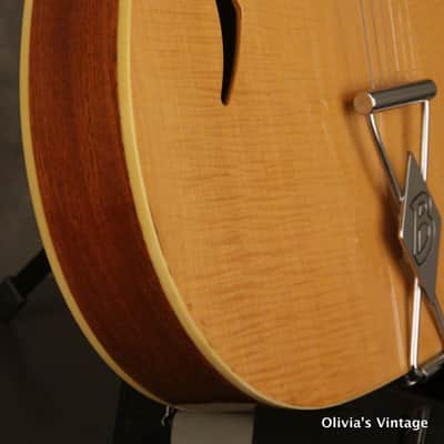 rare 1965-'66 BURNS/Baldwin GB 65 Natural/Blonde FLAME MAPLE TOP!!! image 14