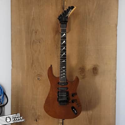 Hamer USA Chaparral Custom Natural Mahogany 1987 w/ Gig Bag image 2