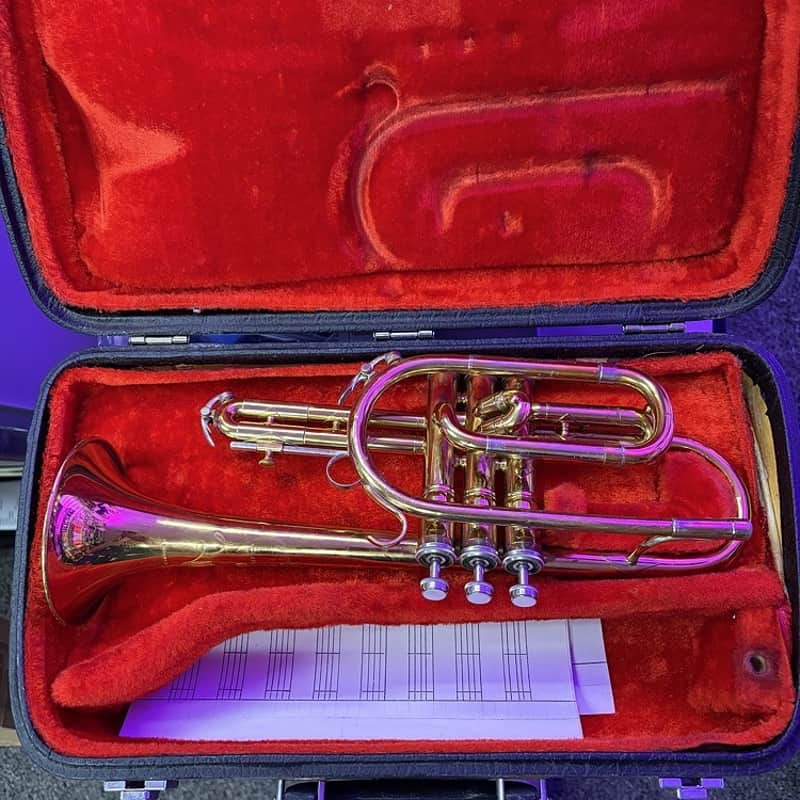 King Cleveland 602 USA Cornet (used) 1960s image 1
