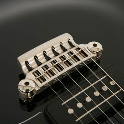 VOX Series SSC-55 Black Single Cutaway Mahogany Maple Top Electric Guitar image 17