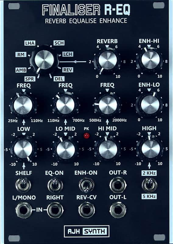 AJH SYNTH FINALISER R-EQ BLACK : BRAND NEW :  [DETROIT MODULAR] image 1
