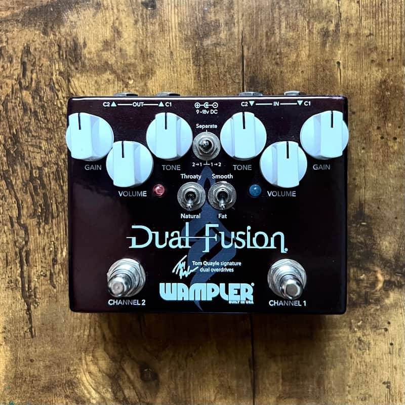 Wampler Dual Fusion Tom Quayle Signature Overdrive V2 image 1