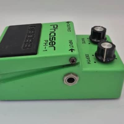 Boss PH-1 Phaser Long Dash Sliver Screw first version Japan 1980 Black Label image 3