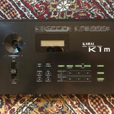 Kawai K1M Desktop Vintage Polyphonic Multitimbral Digital Synthesizer 1988