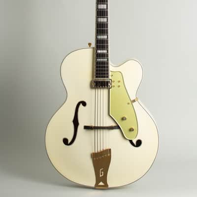 Gretsch Model 6199 Sal Salvador Arch Top Hollow Body Electric Guitar (1961), ser. #43220, black tolex hard shell case. image 1