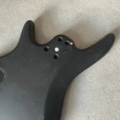 Matte Black 4/5 String Bass Basswood Body image 8
