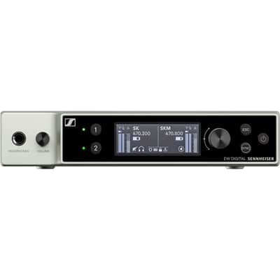 Sennheiser EW-DX EM 2 Two-Channel Digital Rackmount Receiver (Q1-9: 470 to 550 MHz) image 3