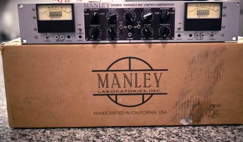 Manley Labs Variable MU Stereo Tube Compressor Limiter with High-Pass Filter 2010s - Purple image 1