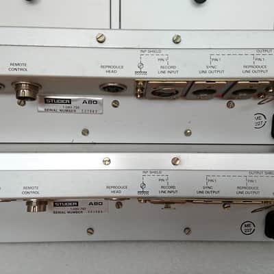 Studer A80 VU / Audio Modules Set of 2 (two): Channel 1 & Channel 2 image 10