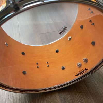 Yamaha AMT-1309 Absolute Hybrid Maple 13x9" Rack Tom 2014 - Present - Red Autumn image 4