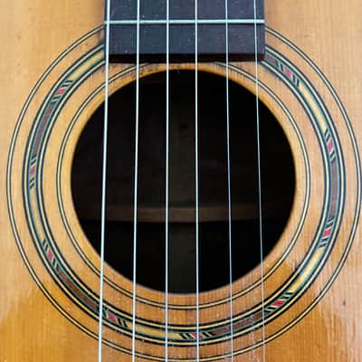 Lovely Lyon & Healy spruce top, oak-bodied parlor guitar circa 1908 image 6