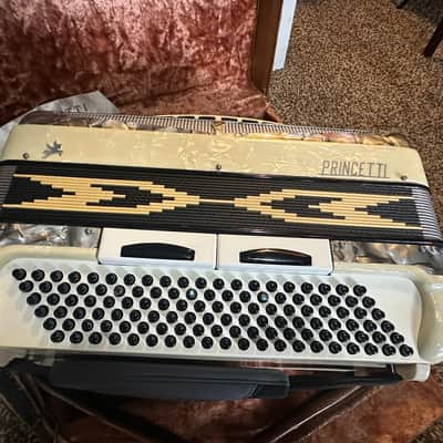 Vintage Princetti 120 Bass Accordion and Case image 2