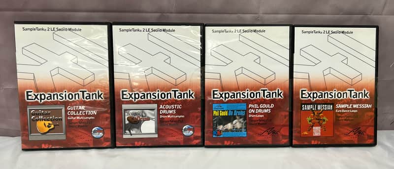 SampleTank 4 Expansion Tanks 2LE Sound Modules