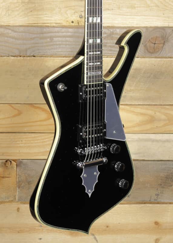 Ibanez Paul Stanley PS10 Electric Guitar Black w/ Case image 1