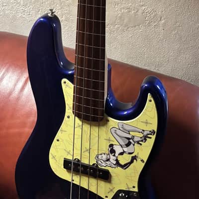 Fender Jazz bass MIM 1996 purple 1996 - Purple image 9