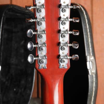 Epiphone FT-160 Texan-12 Sunburst 12-String Acoustic Guitar MIJ 1970s Pre-Owned image 16