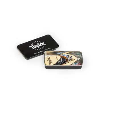 Taylor Darktone Slide Top Sampler Pick Tin