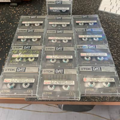 13 USED TDK DA-R60 DIGITAL AUDIO TAPE image 2