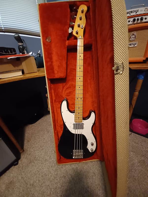 Fender Telecaster Bass 1975 - Black image 1