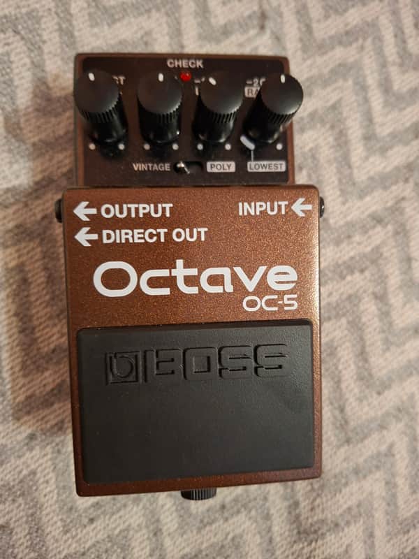 Boss OC-5 Octave 2020 - Present - Brown image 1