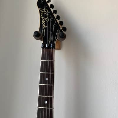 B.C. Rich Warlock 1986 Black Left Handed US made image 2