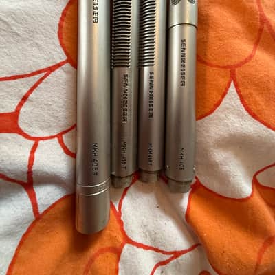 4 ( four ) Sennheiser MKH microphones + PSU / SUPERB sound!! image 15