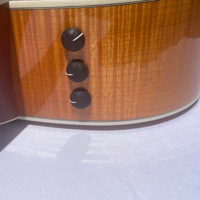 Taylor 615e Jumbo Acoustic Guitar 1996 - Natural Gloss image 12