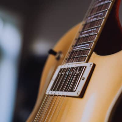The Wolf Guitars Phoenix Custom Gold Top 2022 Gold / Mahogany brown image 4