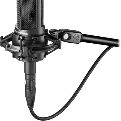 Audio Technica AT2035 Studio Condenser Microphone with Accessory Bundle image 7