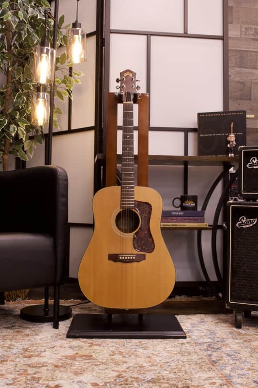Used Guild D4 NT Acoustic Guitar, Natural w/ Case image 1
