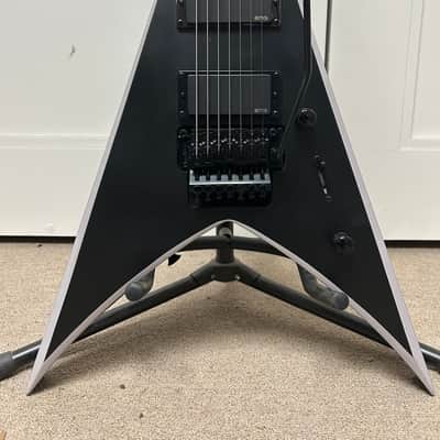 Jackson X Series KVXMG-7 King V Seven String Guitar Satin Black with Primer Gray Bevels image 2