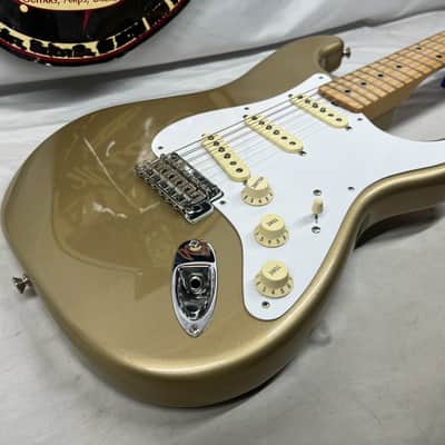 Fender Classic Player '50s Stratocaster Strat Electric Guitar MIM - Made in Mexico - Shoreline Gold image 17