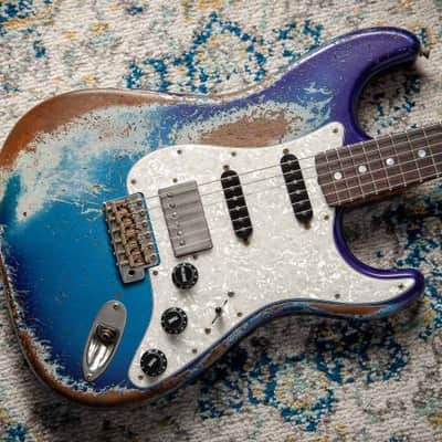 Fender ’65 Super Heavy Relic Stratocaster Competition Burgundy image 2