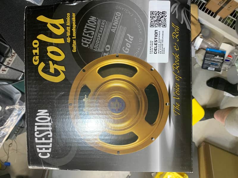 Celestion G10 10" Alnico Gold 2025 - Gold image 1