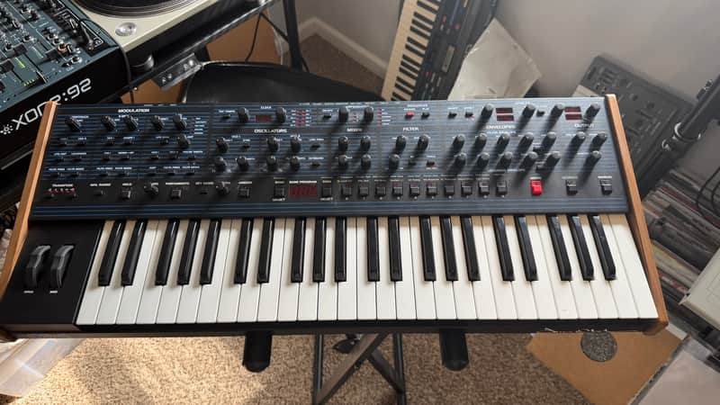 Dave Smith Instruments OB-6 49-Key 6-voice Polyphonic Synthesizer 2017 - Present - Black image 1