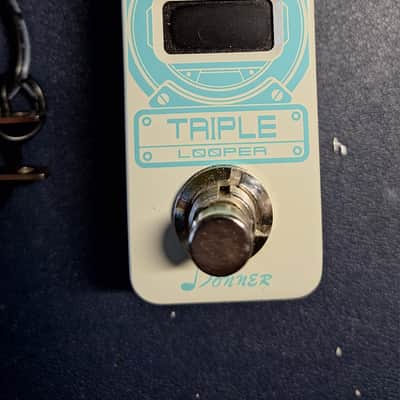 Donner Triple Looper pedal 2020s - White image 1
