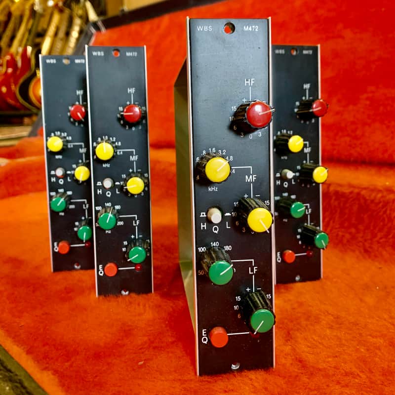 Ward Beck Systems M472 equalizer module original vintage Canadian analog EQ wbs image 1